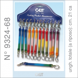 Portachiavi ' THICK-SPIRAL COLOR'