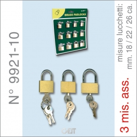 Lucchetti 'ECO-LEGGERO' 