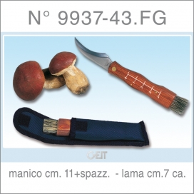 Coltellino per Funghi 'CON FODERO'