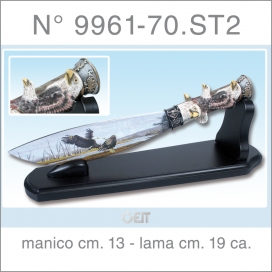 Coltello 'EAGLE-HEADS-HANDLE'