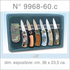 Collezione '12 COLTELLI EMBLEMI con Fodero CAMOU'