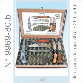 Collezione '12 COLTELLI VARI con Fodero'