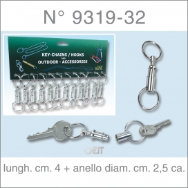 Portachiavi 'PULL-APART-CHROME'