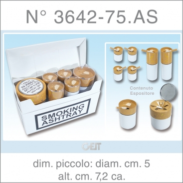 Collezione '8 Portacenere CIGARETTE'