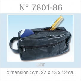 Trousse 'LEATH-BIG-COSMETIC'