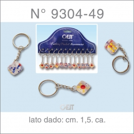 Portachiavi 'PLEXI-DICE'