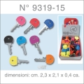 Confezione 200 pz. Identificatori 'KEY-COVER'