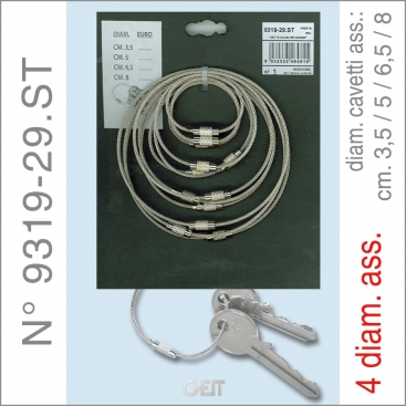 'SET 12 Cavetti KEY-SCREW'