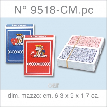 Carte 'MODIANO POKER-CLUB'